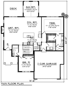 House Plan 59917