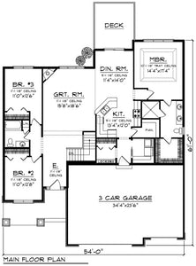 House Plan 53915