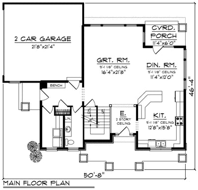 House Plan 51415