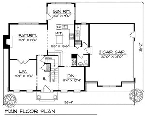 House Plan 56494