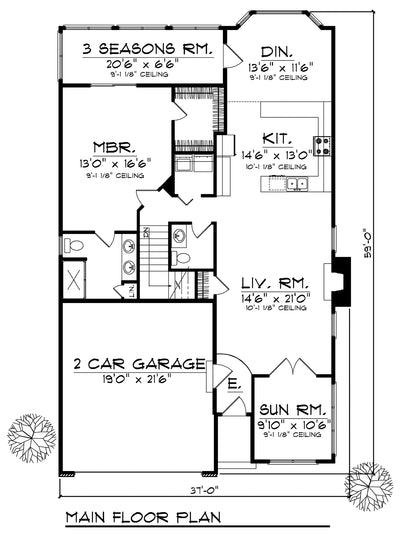 House Plan 71002LL