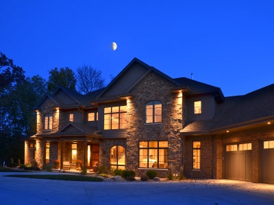 Custom 136 - Contemporary Two Story with Walkout Basement House Plan Design