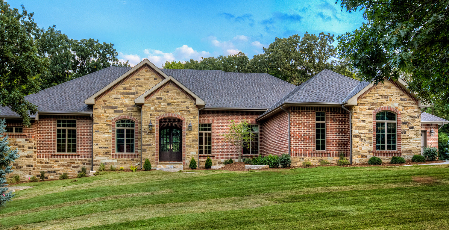Limestone Brick Ranch Brick And Stone Ranch Houses