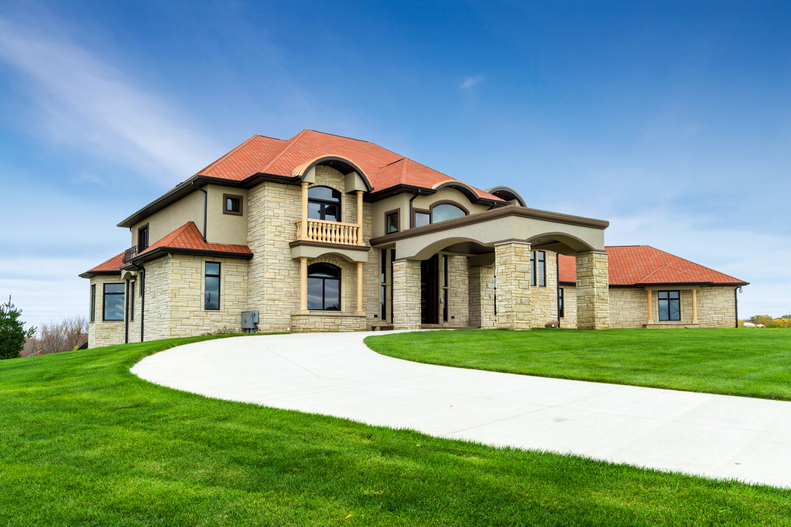 Custom 105 - Luxury Traditional Two Story House Plan Design