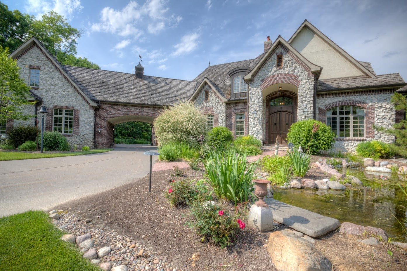 Custom 138 - Luxury French Country Twos Story House Plan Design