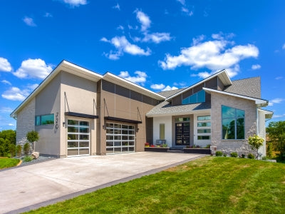 Custom 128 - Modern Open Concept Ranch with Walkout Basement House Plan Design