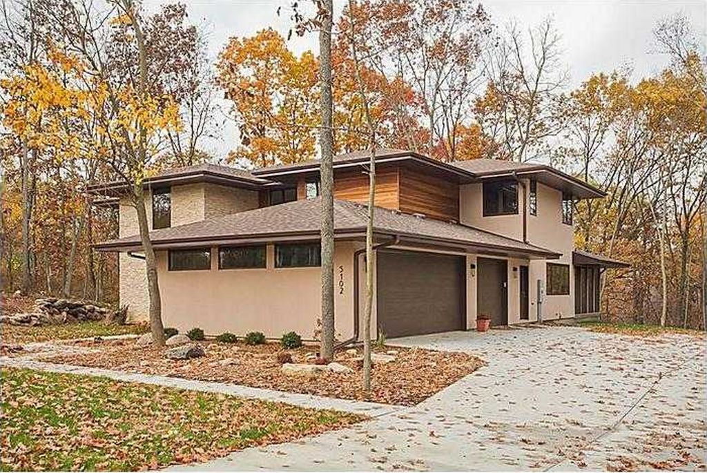 Custom 140 - Contemporary Two Story House Plan Design