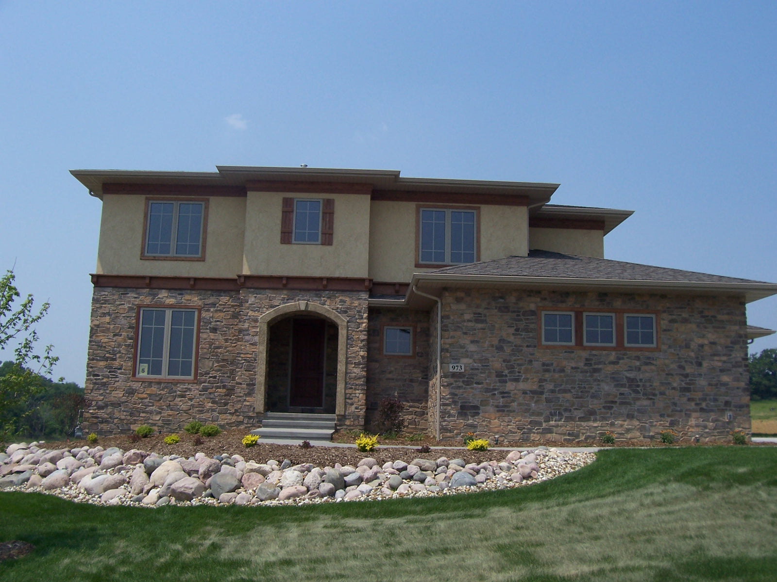 Custom 148 - Tuscan Two Story House Plan Design