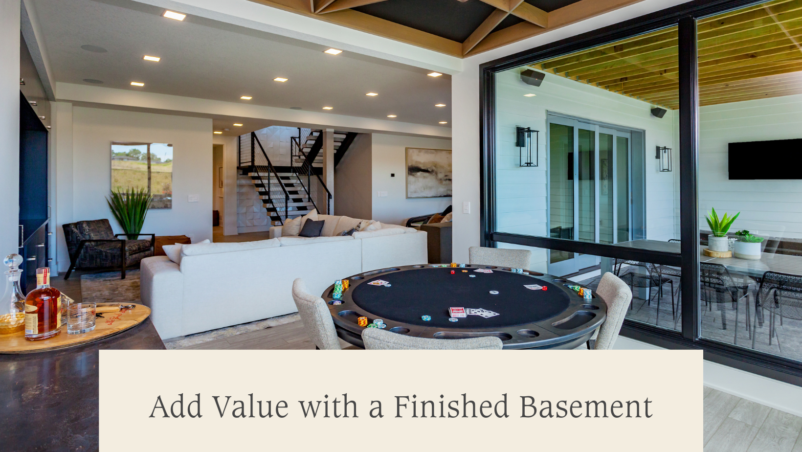 Add Value with a Finished Basement