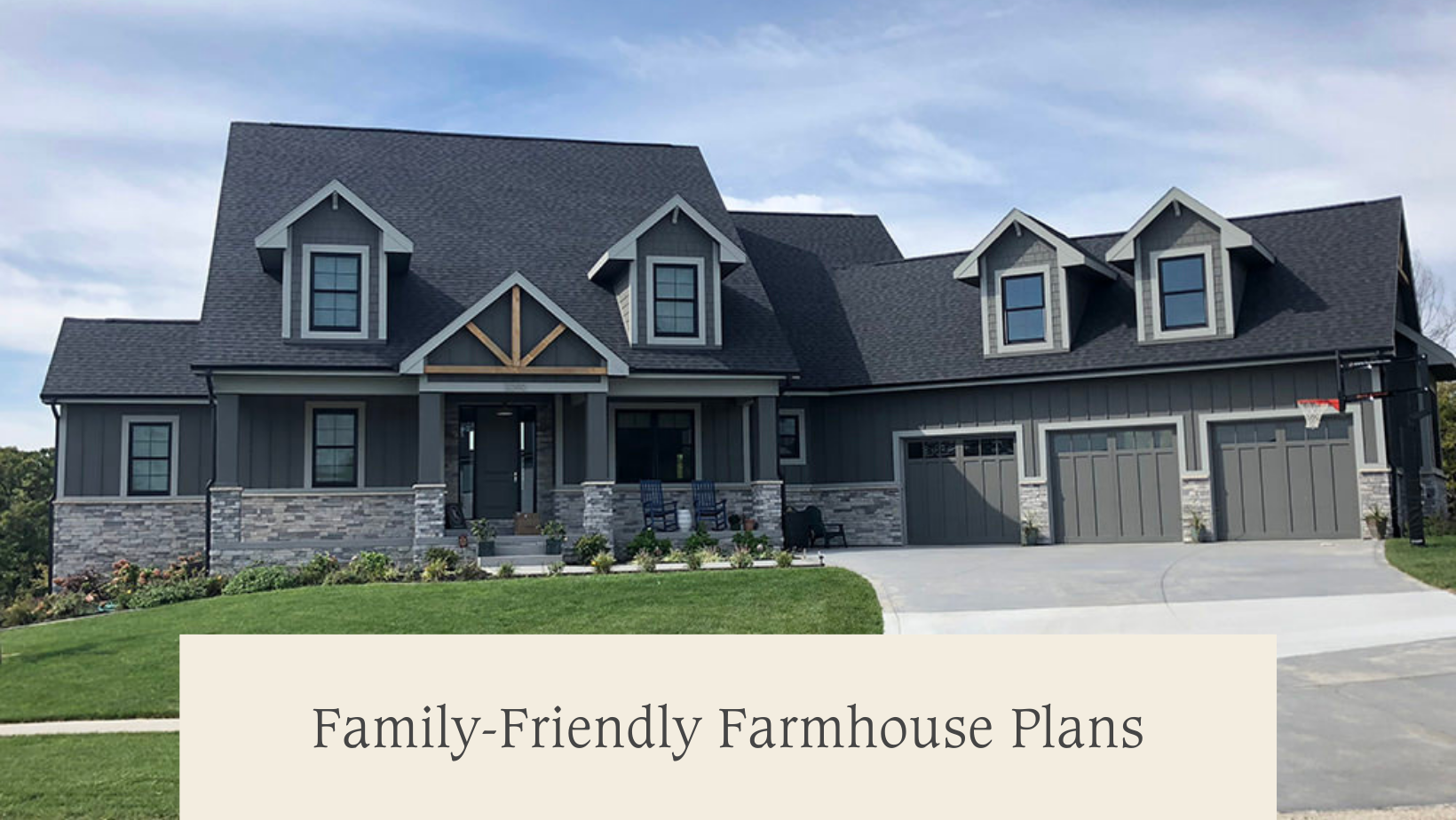 Family-Friendly Farmhouse Plans