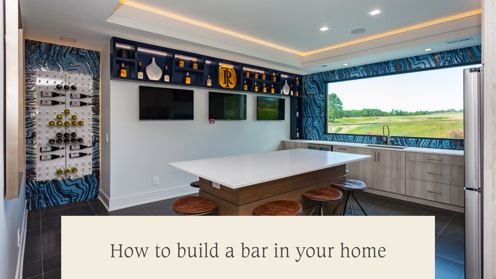 How to Build a Bar in Your Home