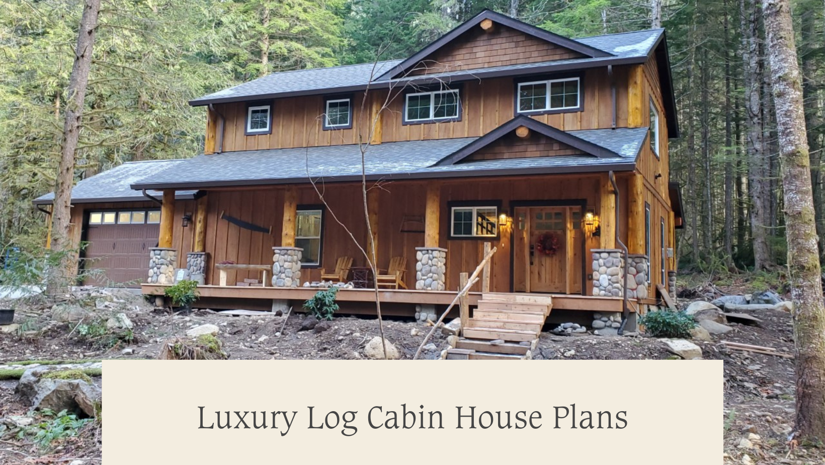 Luxury Log Cabin House Plans
