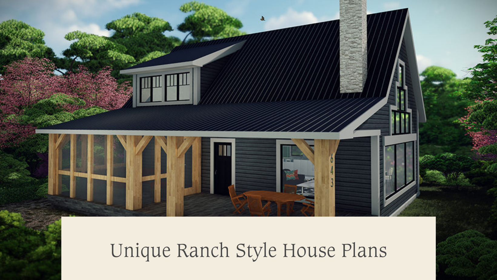 Modern Ranch Style House Plans