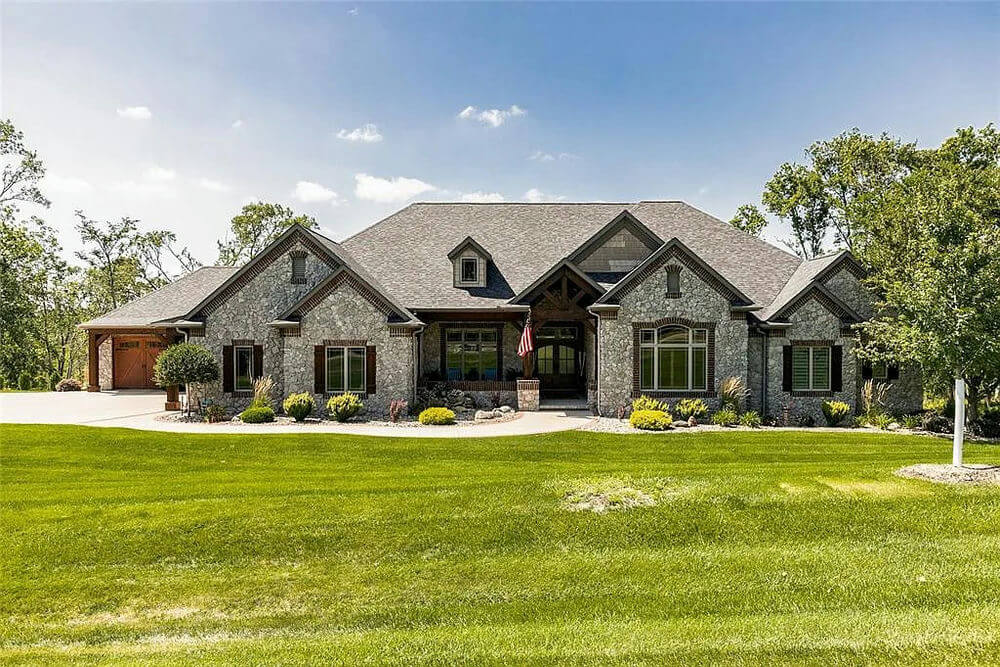Square Rural House 3501 - 4000 Sq. Ft. - Quality House Plans from Ahmann Design, Inc ...
