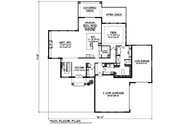 House Plan 70125