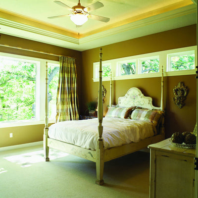    81203LL-master-bedroom-1-craftsman-european-ranch-house-plans-walkout-basement-3909-square-feet