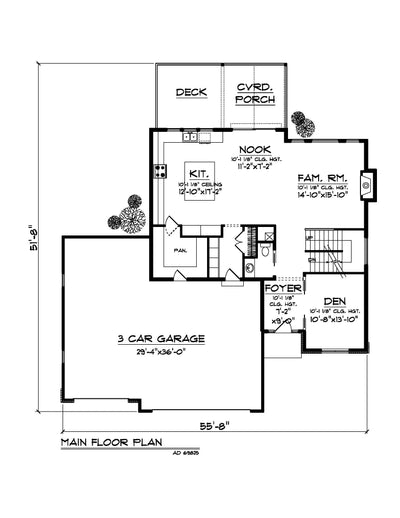 House Plan 69825