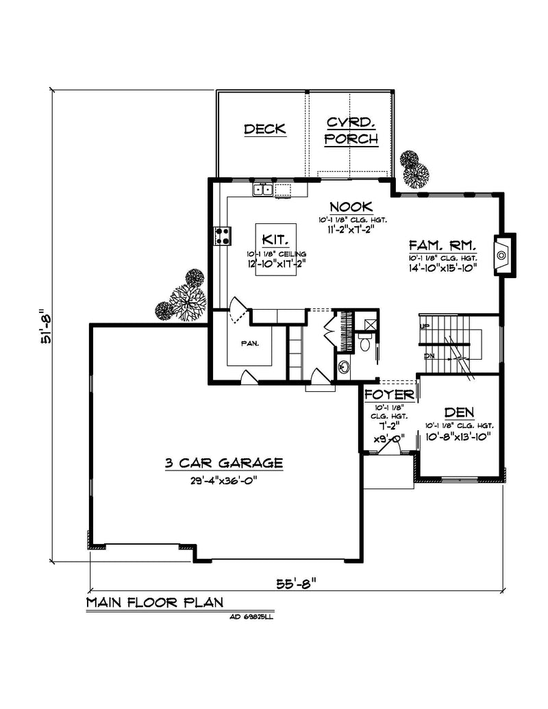 House Plan 69825LL