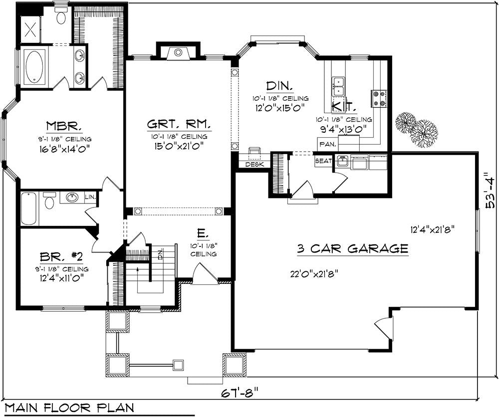 House Plan 41513