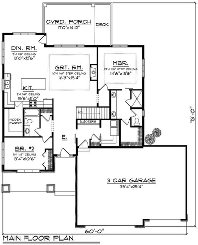 House Plan 64818