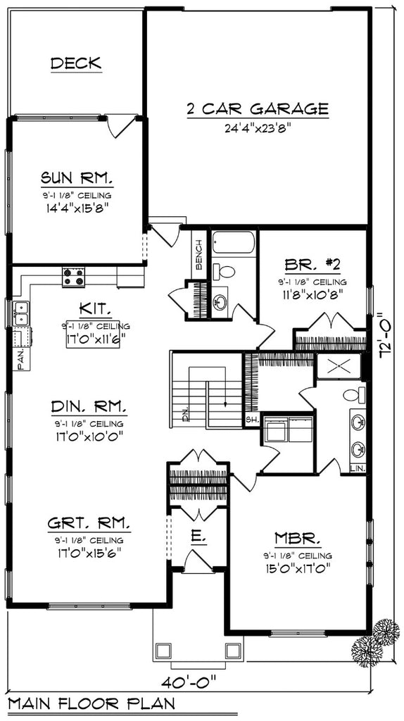 House Plan 63018