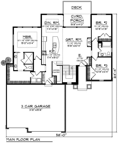 House Plan 65118