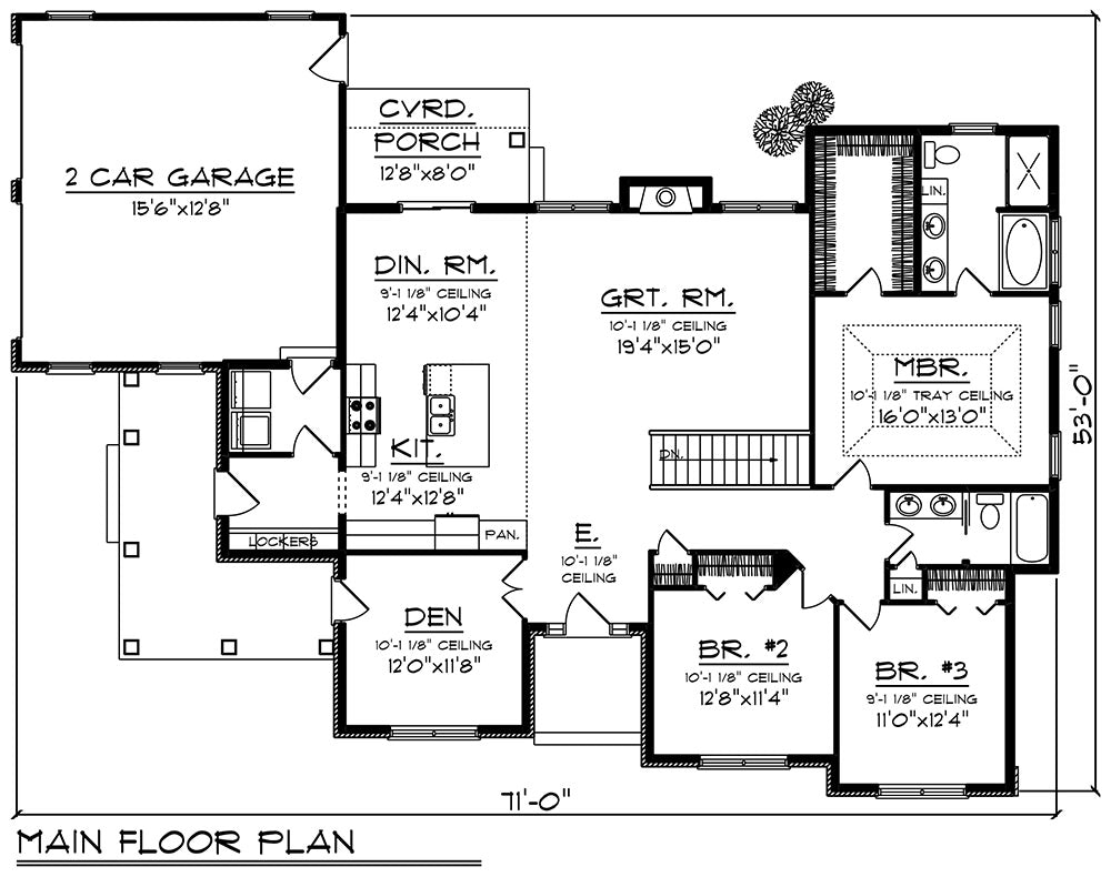 House Plan 65418 - Quality House Plans From Ahmann Design