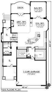 House Plan 61617LL