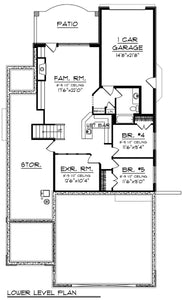House Plan 61617LL