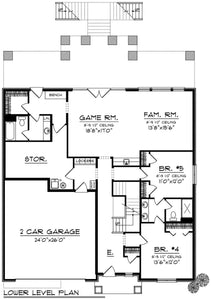 House Plan 61817LL