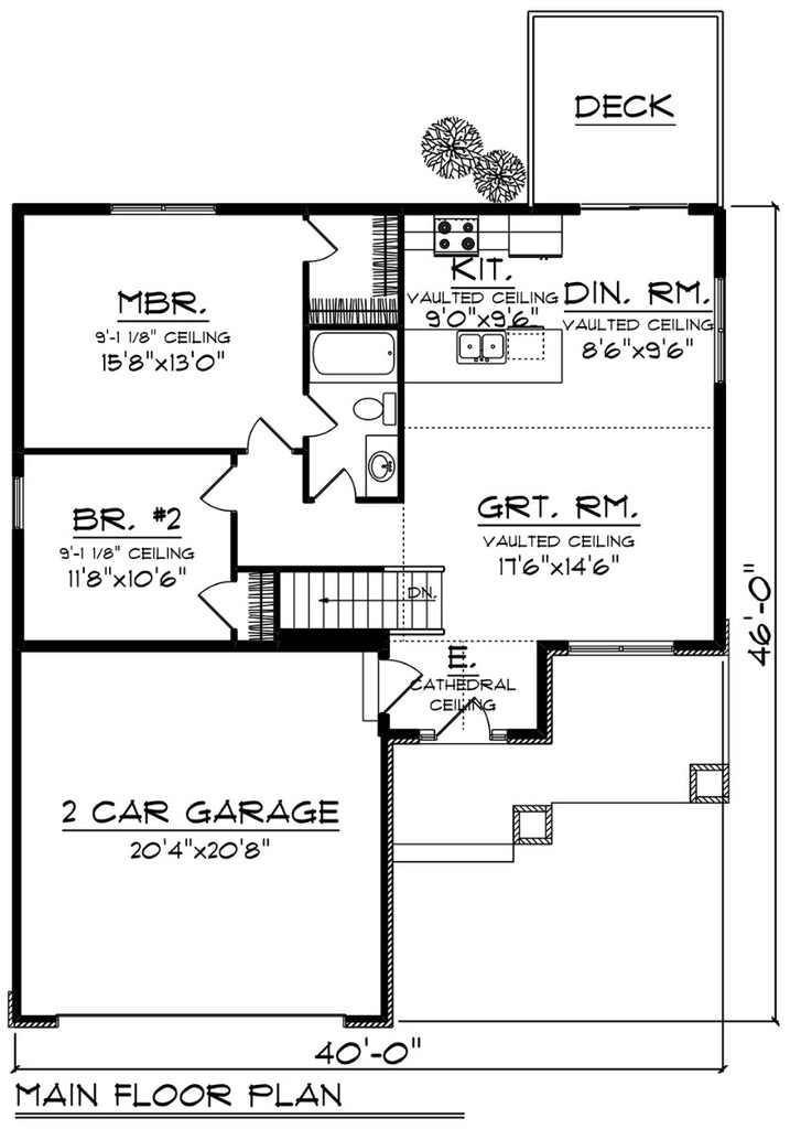 House Plan 55116