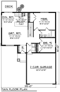 House Plan 55216