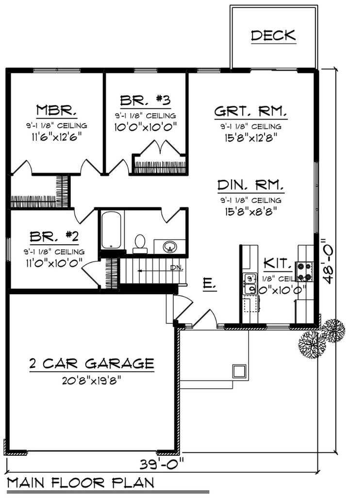 House Plan 55316