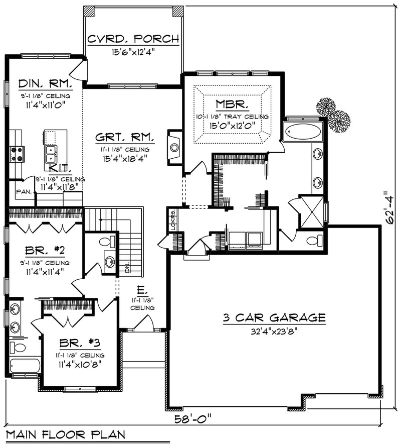 House Plan 56116