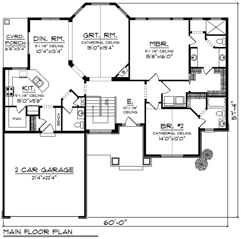 House Plan 56416