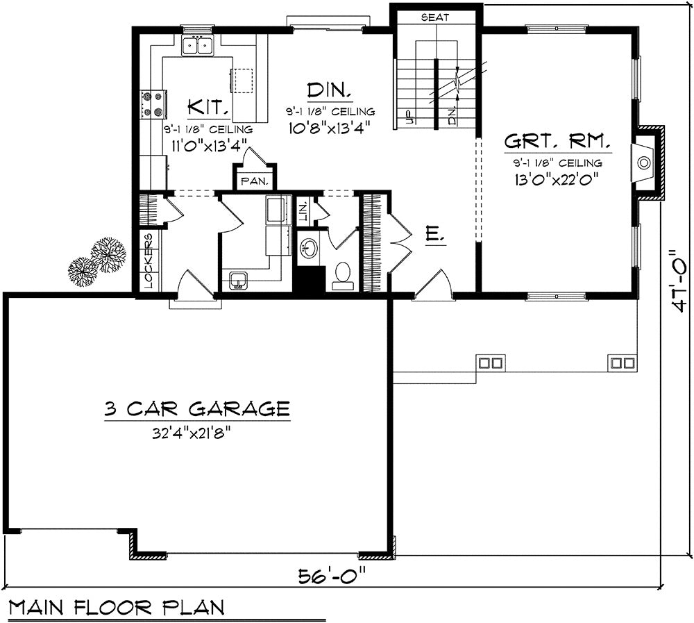 House Plan 43513