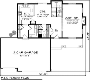 House Plan 43513