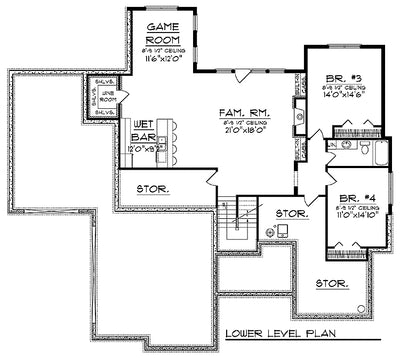 House Plan 20707LL