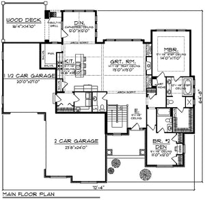 House Plan 20707LL