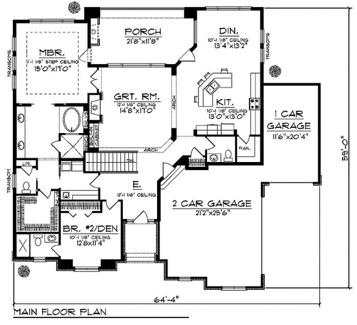 House Plan 21107LL