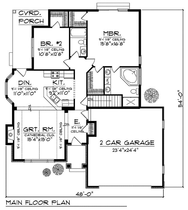 House Plan 21307
