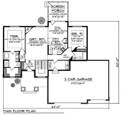 House Plan 21407