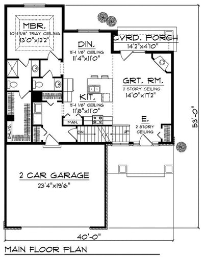 House Plan 22807