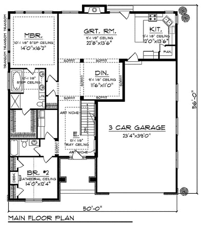 House Plan 22907