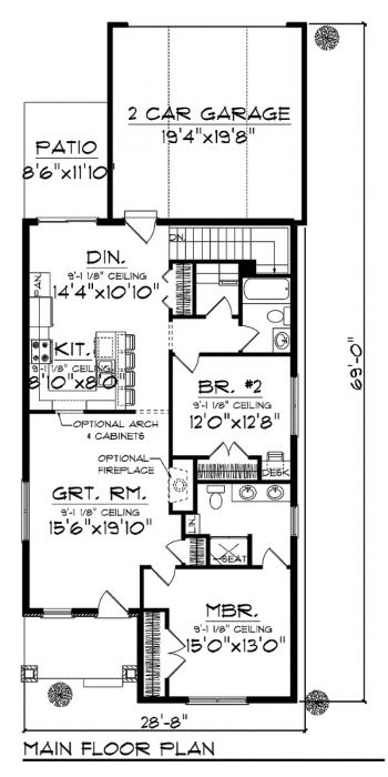 House Plan 24607