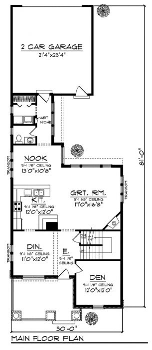 House Plan 25107