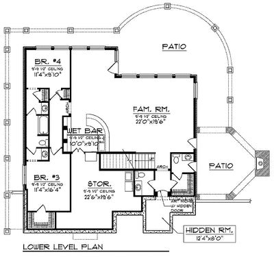 House Plan 25307LL