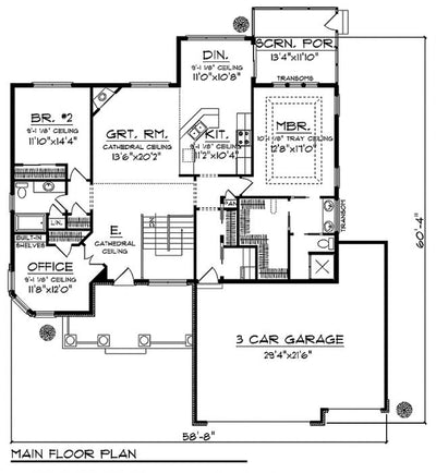 House Plan 25808