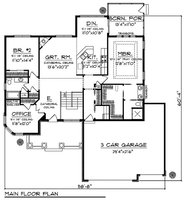 House Plan 25808
