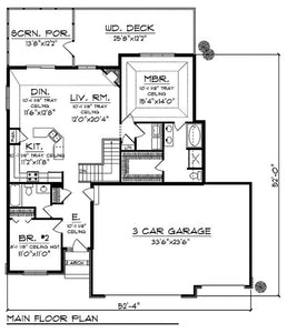 House Plan 26808LL